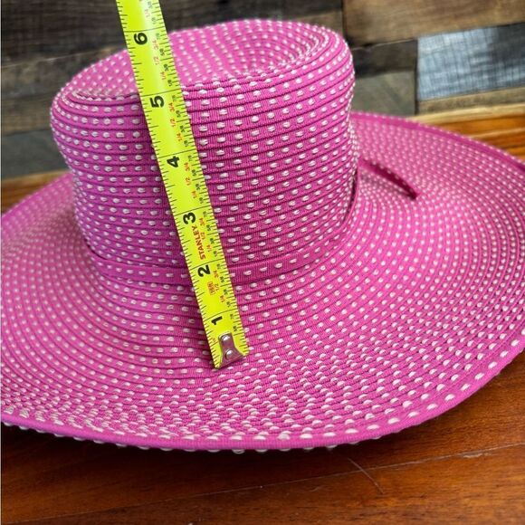 San Diego Women\'s Pink Ribbon Braid Hat with 5” brim EUC main image 13